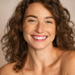 Healthy glowing skin