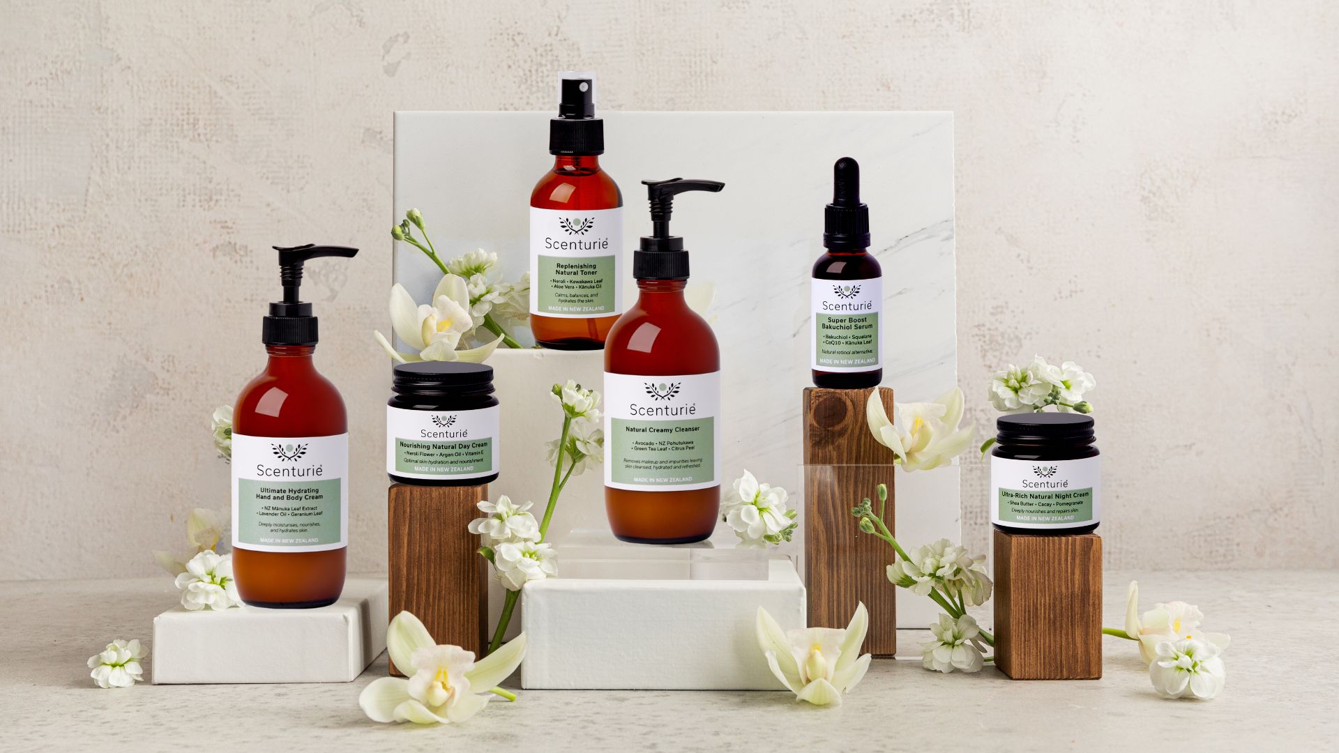 Scenturie Natural Skincare range