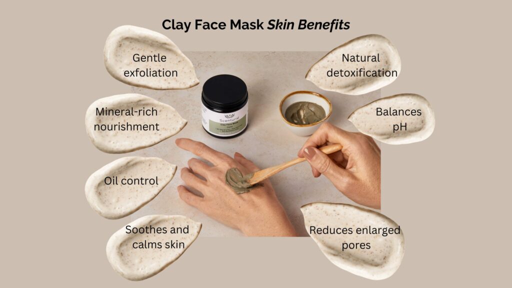 clay face mask skin benefits